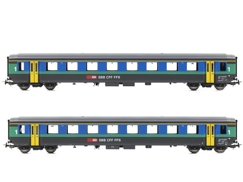 PIKO 96797 SBB EW I 1.Klasse Papagei- Set (AC)