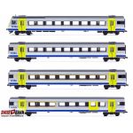 Liliput 330531 BLS RE-Zug 4-Teilig EW II Omega Logo (AC)