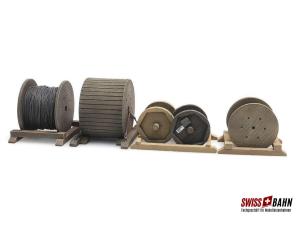 ARTITEC 487.801.71 Kabelrollen zur Beladung, H0