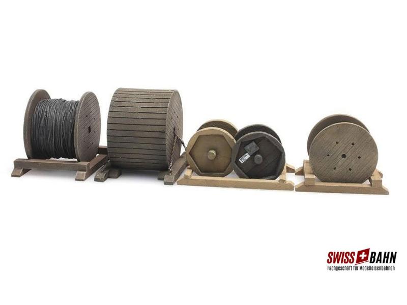 ARTITEC 487.801.71 Kabelrollen zur Beladung, H0