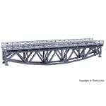 KIBRI 39703 H0 Fischbauchträgerbrücke, eingleisig