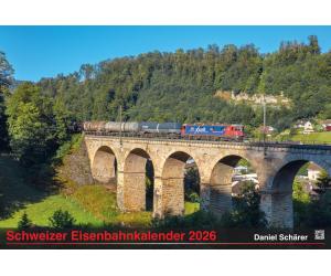 SB 070126 - CH Eisenbahnkalender D. Schärer 2026
