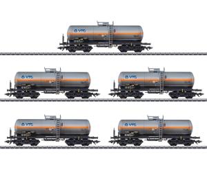 MÄRKLIN 46465 Chlorgaskesselwagen-Set VTG