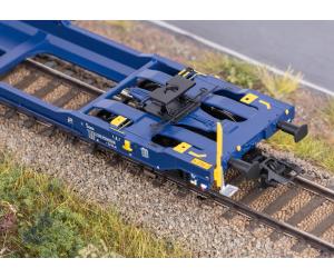 MÄRKLIN 47474 Doppel-Taschenwagen Sdggmrss - Detailansicht 2
