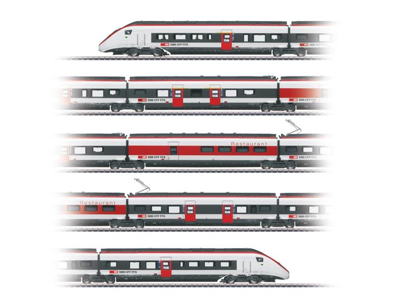 MÄRKLIN 39812 SBB train à grande vitesse Giruno - RABe 501