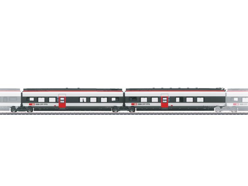 MÄRKLIN 43452 Wagen-Set 2, RABe 501 022 Giruno