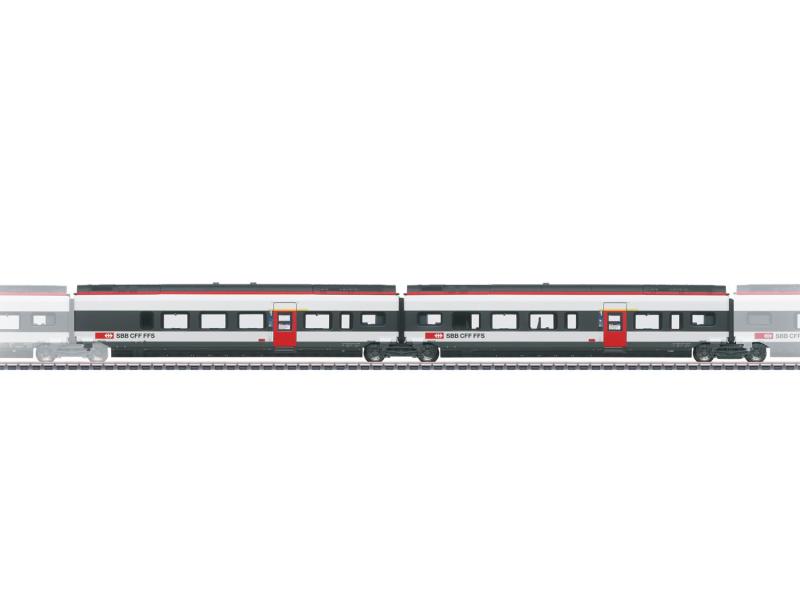 MÄRKLIN 43453 Set di carrozze 3, RABe 501 022 Giruno