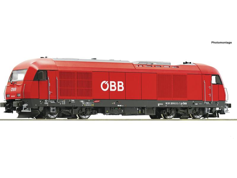ROCO 7320087 Locomotiva diesel ÖBB 2016 015-7 ACS