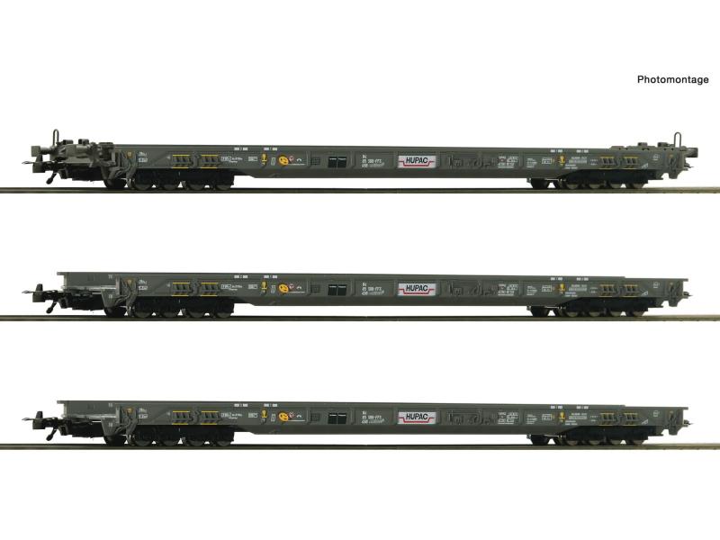 ROCO 6600092 HUPAC Rollende Autobahn-Set 3tlg. ROCO 6600092 HUPAC Rollende Autobahn-Set 3tlg.