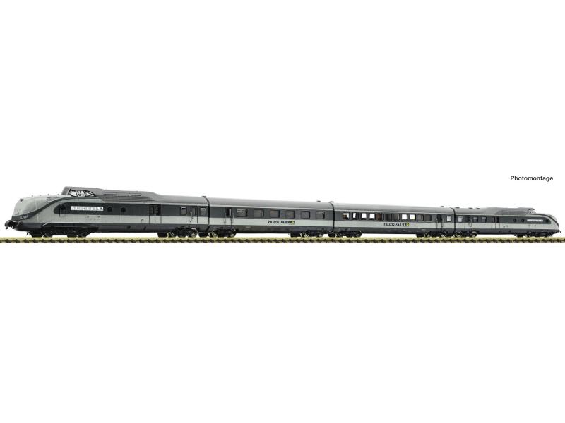 FLEISCHMANN 7770009 Dieseltriebzug BR 601 'Zughotel' Sound