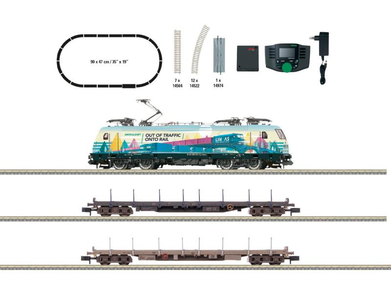 MINITRIX 11165 Set iniziale digitale "Treno merci"