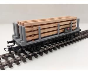 Märklin 4415.10 SBB Rungenwagen mit Schichtholz- Ladung
