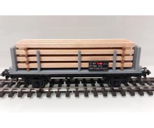 Märklin 4415.10 SBB Rungenwagen mit Kantholz- Ladung - Detailansicht 2