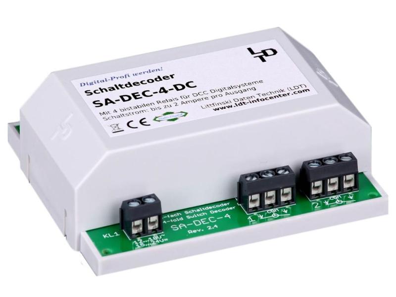 LITTFINSKI 210213 Schaltdecoder SA-DEC-4-DC
