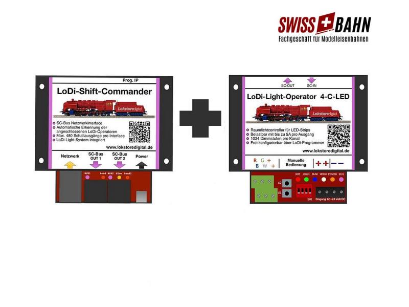 Lokstoredigital LoDi20606 Startset Beleuchtung- Raumlicht