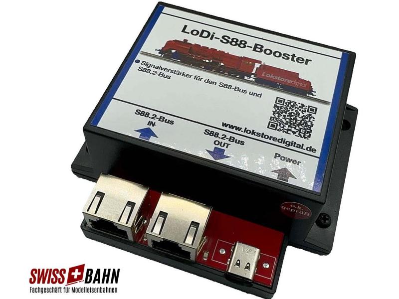 Lokstoredigital LoDi02 S88- Booster + Netzteil