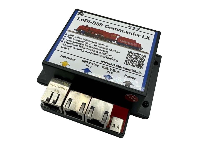 Lokstoredigital LoDi020 LoDi-S88-Commnder LX