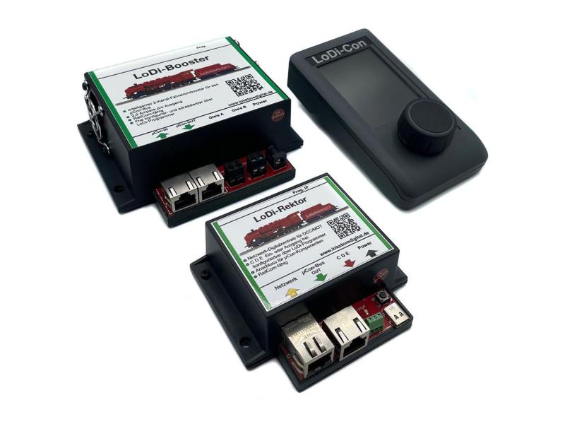 Lokstoredigital LoDi1315A Mega Startset, Rektor, Booster, LoDi-ConA Lokstoredigital LoDi1315A Mega Startset, Rektor, Booster, LoDi-ConA