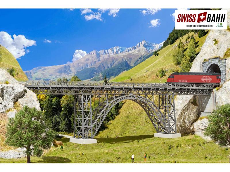KIBRI 39704 Stahlträger-Viadukt Münsterthal, eingleisig