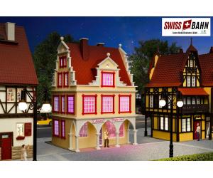 KIBRI 43871 Nachtclub- Puff 'l‘Amore' mit LED