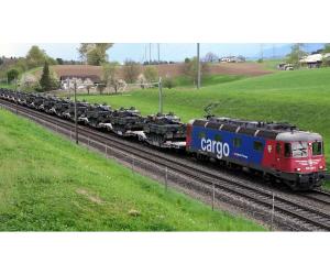 PIKO 96699 -2 SBB Transportwagen CH- Leopard Panzer (DC)