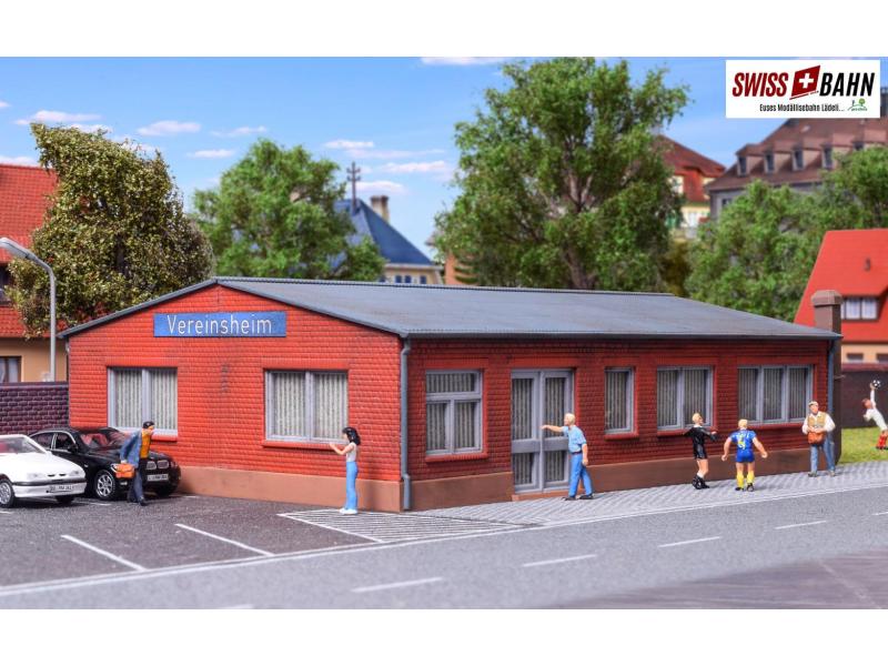KIBRI 38513 Vereinsheim, Vereinslokal, Clubhaus H0 KIBRI 38513 Vereinsheim, Vereinslokal, Clubhaus H0