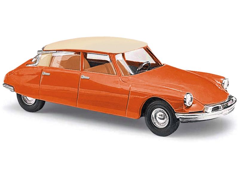 BUSCH 48019 Citroën DS19 bicolore, Orange/Crème