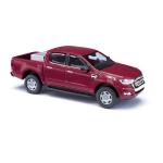 BUSCH 52843 Ford Ranger- Hardtop, Weinrot mit Alukiste H0