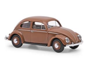 BUSCH 52905 VW Käfer Brezelfenster, braun H0
