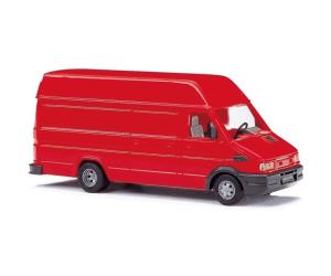 BUSCH 89114 Iveco Daily Kastenwagen, rot H0 - Ansicht 1