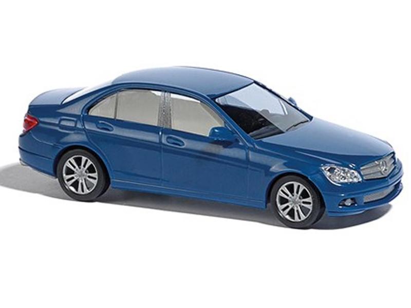 BUSCH 89139 Mercedes-Benz C-Klasse Limousine, Blau H0 BUSCH 89139 Mercedes-Benz C-Klasse Limousine, Blau H0