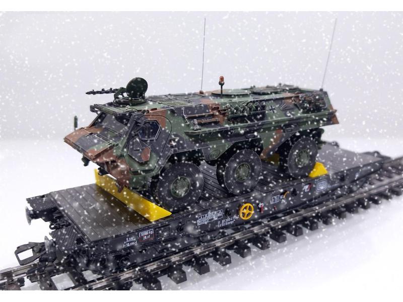 MÄRKLIN 48757 DB Bundeswehr TPz Fuchs Aufklärer