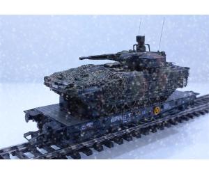 MÄRKLIN 48757 DB Schwertransportwagen 'Puma SPz'