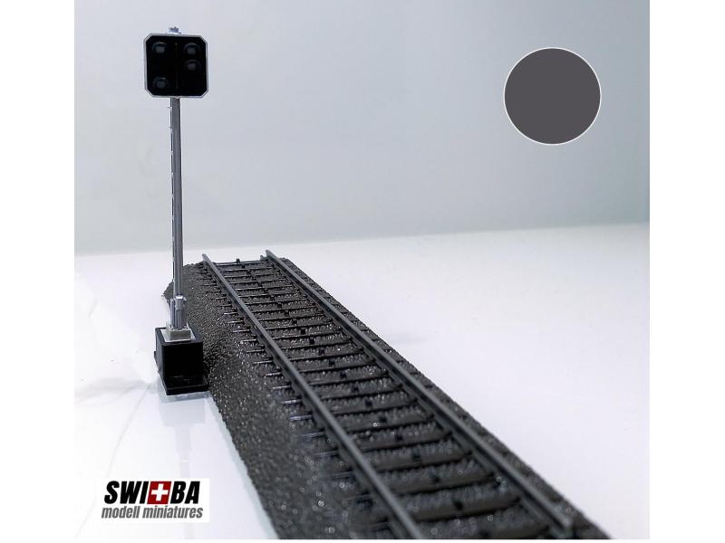 SWIBA 91361 C-Gleis Signalsockel für Mafen Signale H0 Betongrau SWIBA 91361 C-Gleis Signalsockel für Mafen Signale H0 Betongrau