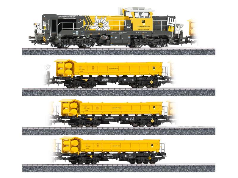 MÄRKLIN 26180 Set di treni 'Bauzug Leonhard Weiss'