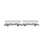 Liliput 260122 BLS Auffahrwagen, Autoverladewagen-Set