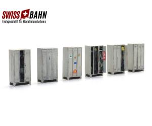 ARTITEC 387.473 Stahlspind, Umkleide Werkstatt