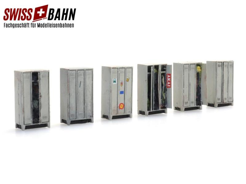 ARTITEC 387.473 Stahlspind, Umkleide Werkstatt