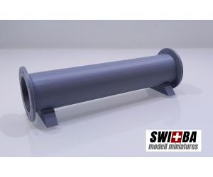 SWIBA 169215 Ladegut "Grossrohr mit Flansch" H0