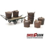 ARTITEC 387449 Bahnladegut- Fischkörbe H0