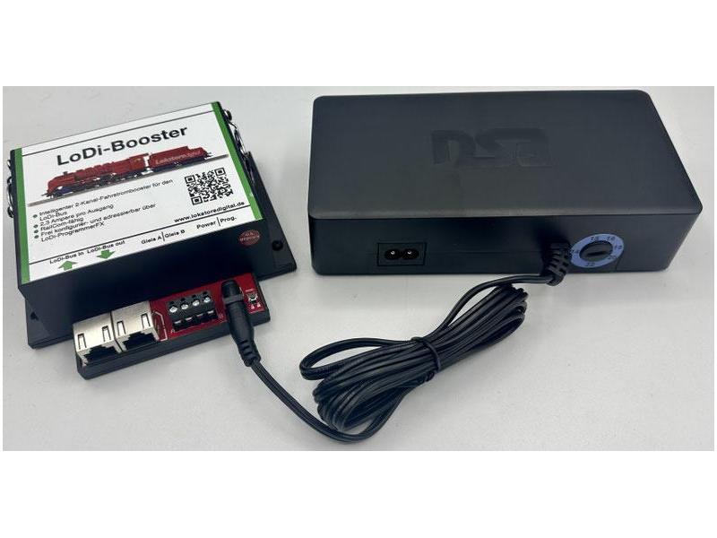 Lokstoredigital LoDi014 LoDi-Booster 2x2.5A (ferrovie...