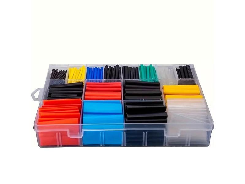 DY 45850 Set di tubi termorestringenti 560/580 pezzi, Multicolore