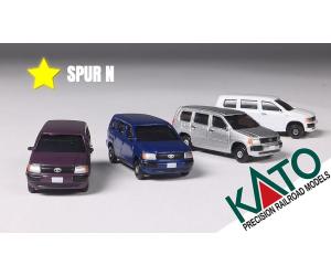 KATO 23652 PKW Set 4tlg. 'Toyota Probox' Spur N - Ansicht 1
