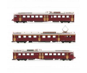 PIKO 97253 SBB Triebzug RABDe 12/12 3-teilig MIRAGE, rot, Ep. III, ACS