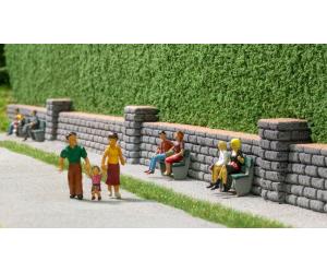 NOCH 58285 Steinmauer PROFI-plus. Massstab H0 aus Hartschaum!