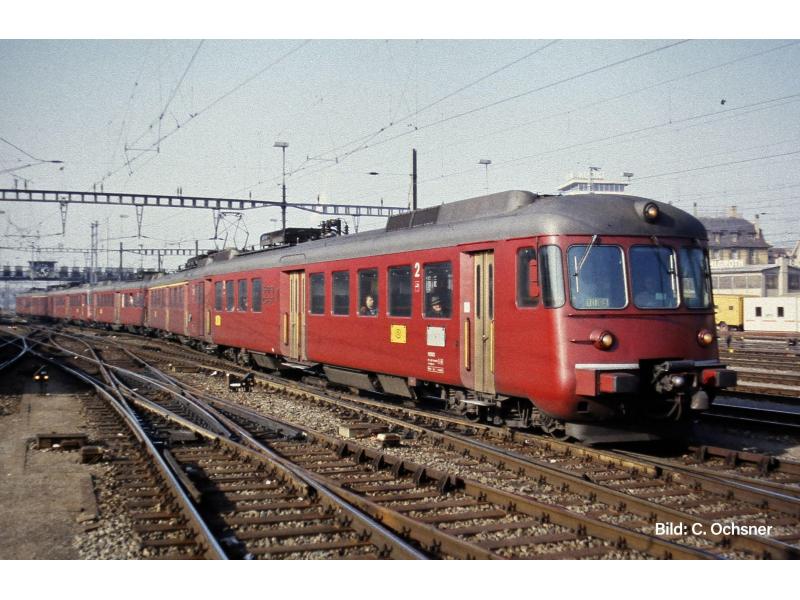 PIKO 97259 SBB Triebzug RABDe 12/12 3-teilig MIRAGE, rot, Ep. III, ACS