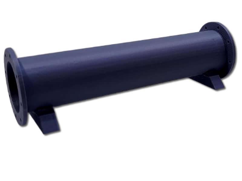 169216 Ladegut 'Grossrohr mit Flansch' H0 (Schwarz)