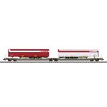 MÄRKLIN 47475 Doppel-Taschenwagen Sdggmrss 'Planzer' - Ansicht 1