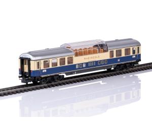 MÄRKLIN 40852 TEE-Rheingoldwagen-Set 'Tin Plate'