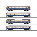 MÄRKLIN 40852 TEE-Rheingoldwagen-Set 'Tin Plate'